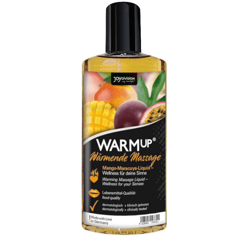 AQUAGLIDE - OLIO DA MASSAGGIO WARMUP MANGO E MARACUYA - 150 ML