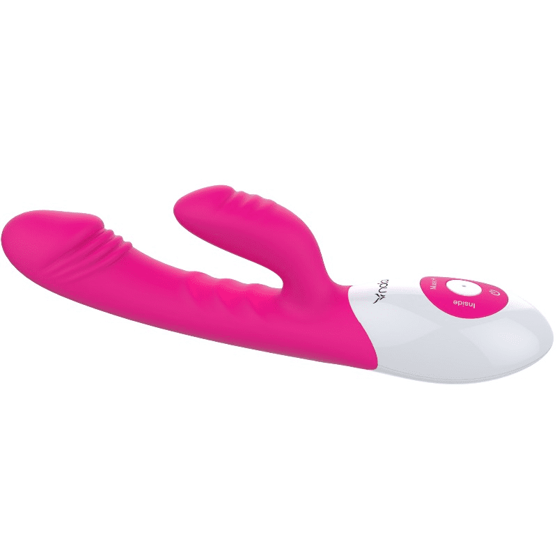 VIBRATORE DANCER NALONE CON RABBIT E VIBRAZIONE SONORA