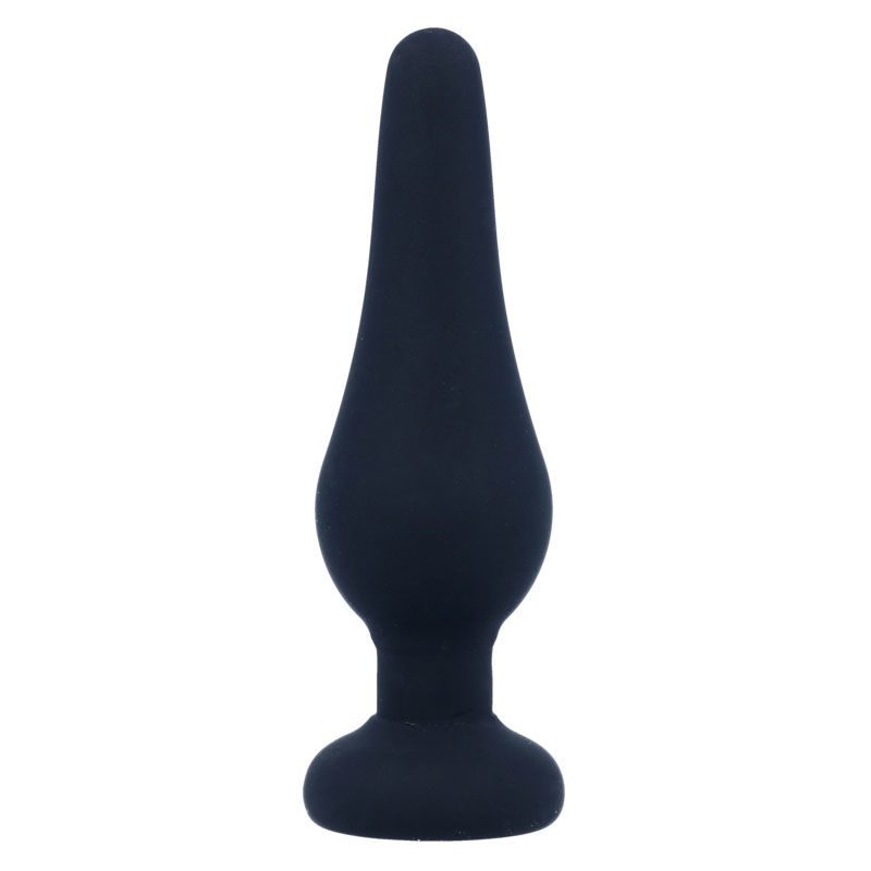 PLUG ANALE INTENSO PIPO S SILICONE NERO 9,8 CM