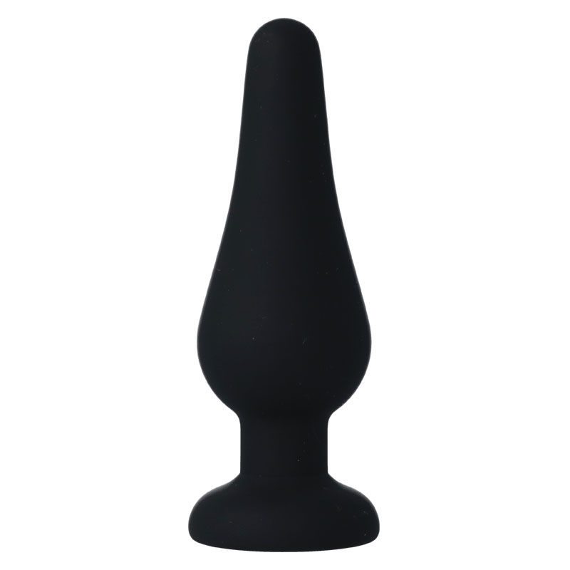 PLUG ANALE IN SILICONE NERO 11 CM