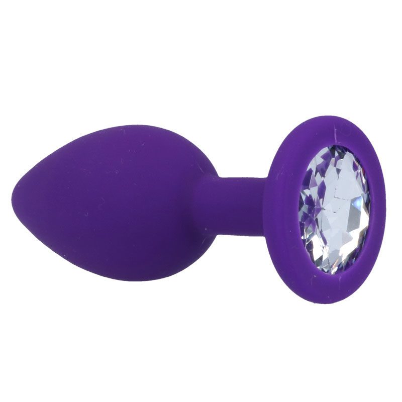 PLUG ANALE VIOLA IN SILICONE