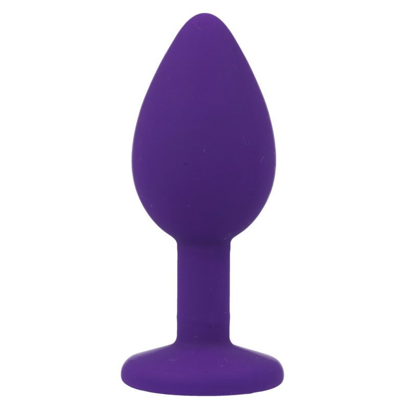 PLUG ANALE VIOLA IN SILICONE