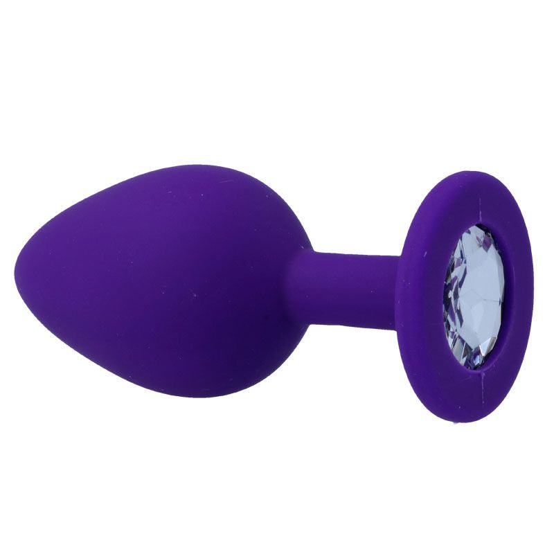 PLUG ANALE VIOLA IN SILICONE