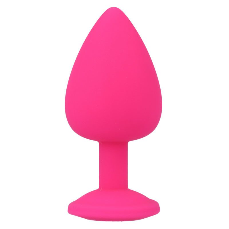 PLUG ANALE ROSA CALDO FLESSIBILE ROSA
