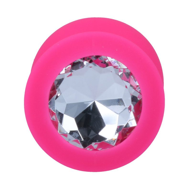 PLUG ANALE ROSA CALDO FLESSIBILE ROSA
