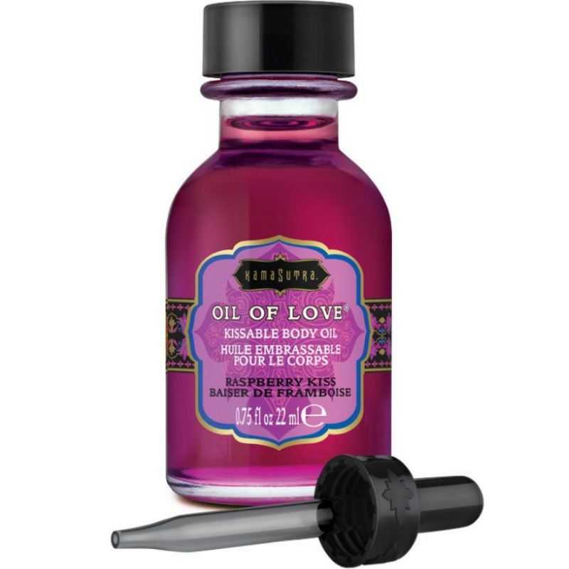 KAMASUTRA KISSABLE OIL OF LOVE PREFERISCE LAMPONE 22 ML