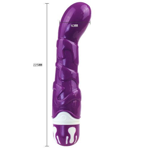 VIBRATORE 10 RITMI REALISTIC COCK SENSATION - LILLA