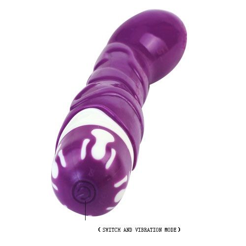 VIBRATORE 10 RITMI REALISTIC COCK SENSATION - LILLA