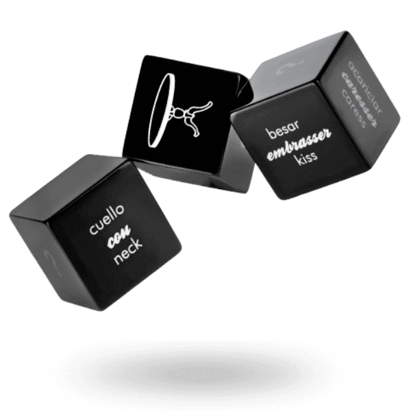 GIOCO DADI PER COPPIE LES PETITS BONBONS LUCKY LOVE DICE