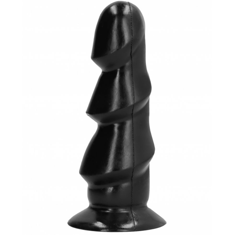 DILDO ALL BLACK 17CM