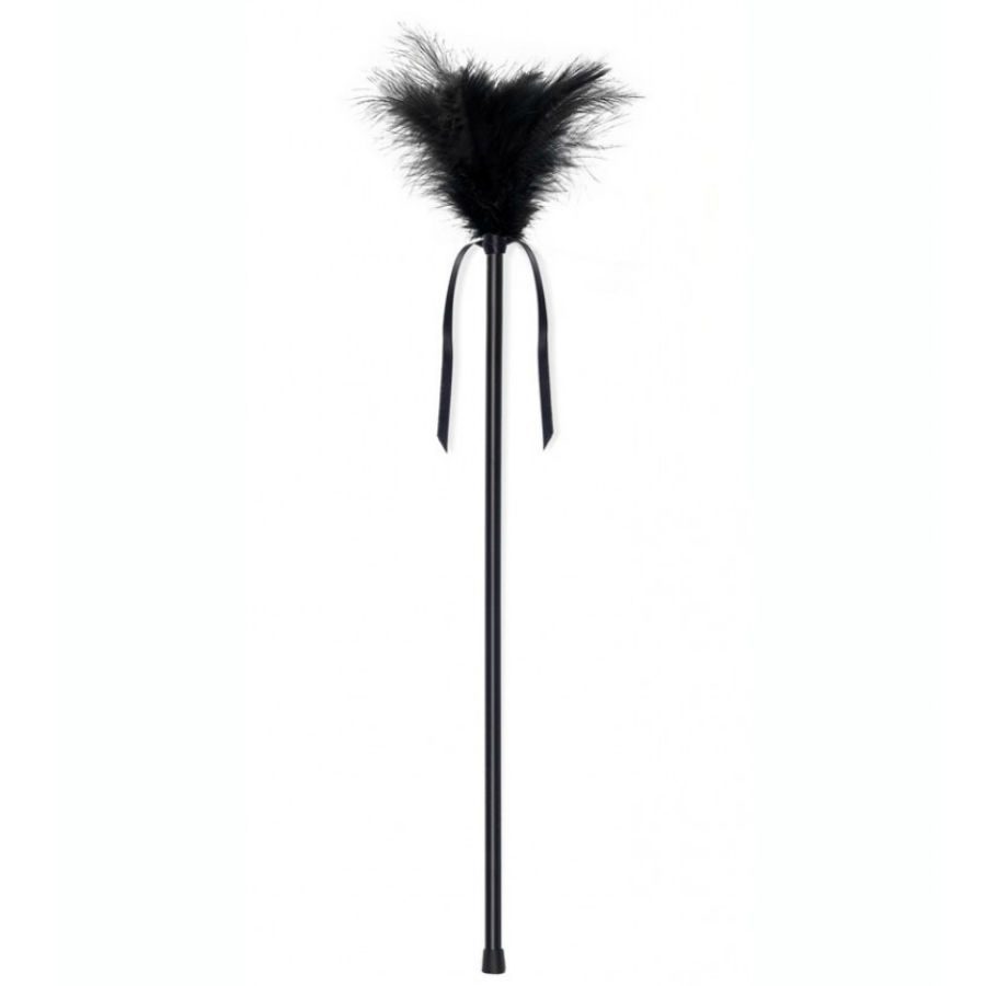 SECRETPLAY PLUMERO PLUMAS NERO 40CM