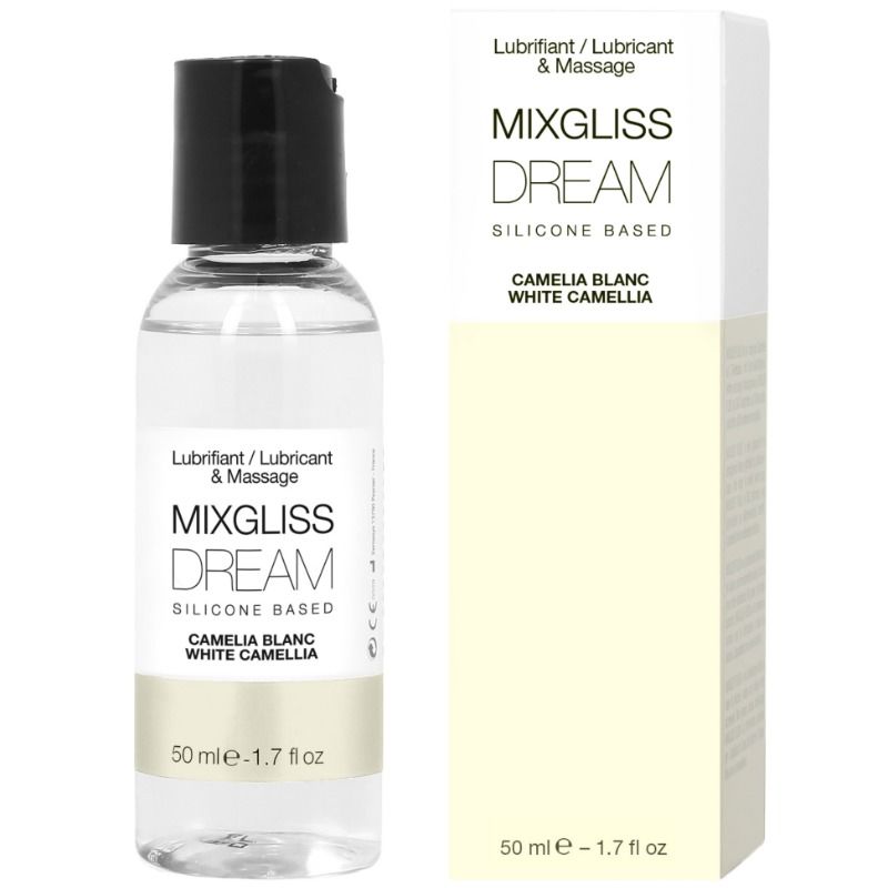 MIXGLISS DREAM LUBRIVAGINANTE SILICONE CAMELIA BIANCO 50 ML