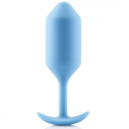 PLUG ANALE B-VIBE SNUG PLUG ANALE 3 - AZZURRO CIELO