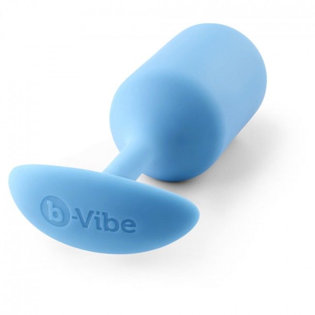 PLUG ANALE B-VIBE SNUG PLUG ANALE 3 - AZZURRO CIELO