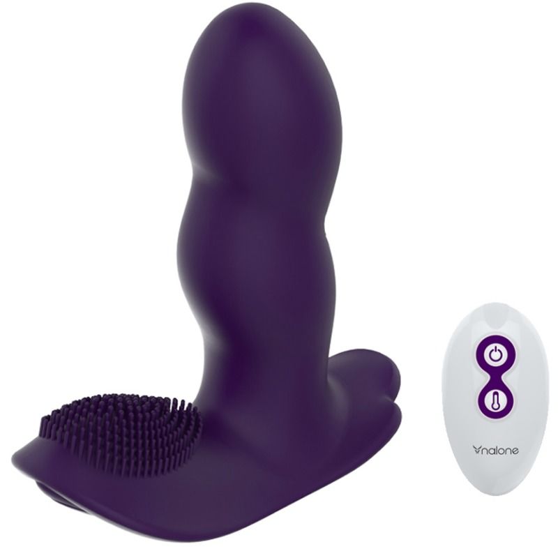 MASSAGGIATORE CON TELECOMANDO NALONE LOLI - VIOLA