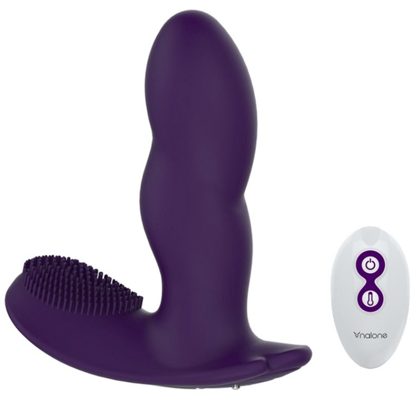 MASSAGGIATORE CON TELECOMANDO NALONE LOLI - VIOLA