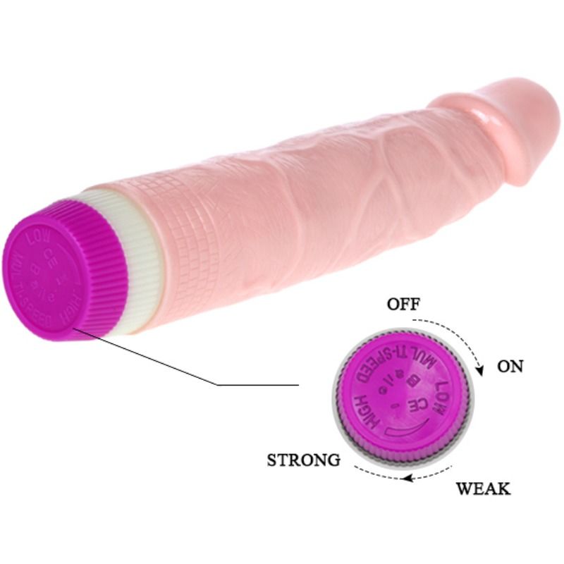 VIBRATORE REALÍSTICO PARA PRINCIPIANTES 21.5 CM