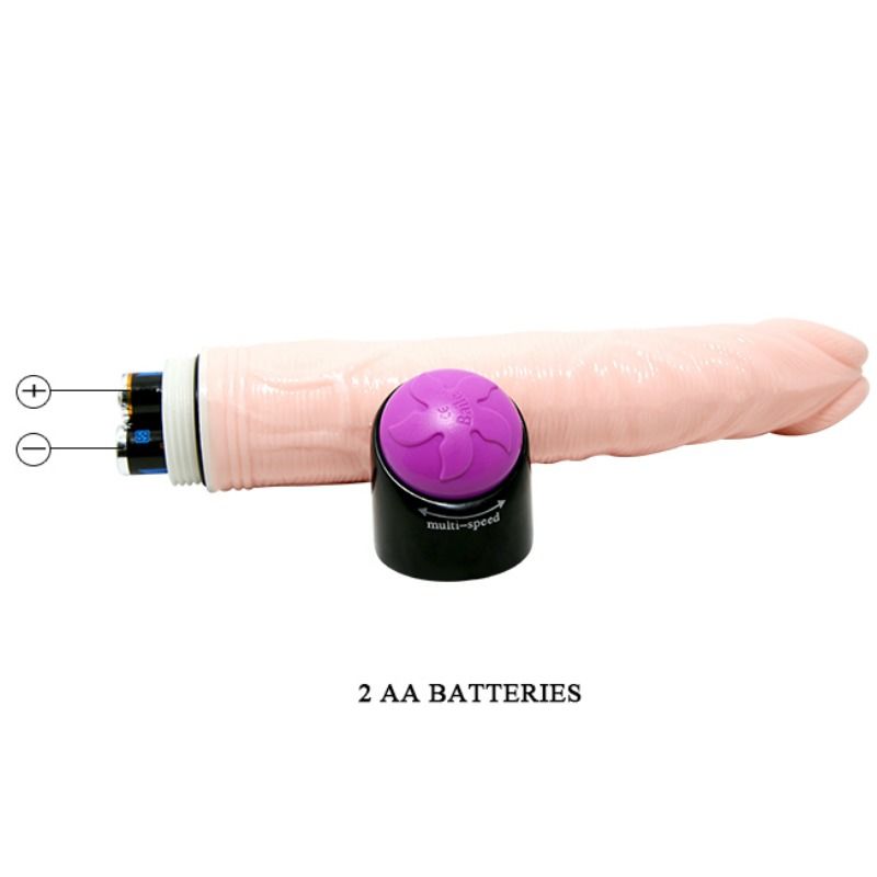 BAILE ADOUR CLUB VIBRATORE REALISTICO 23 CM NATURALE