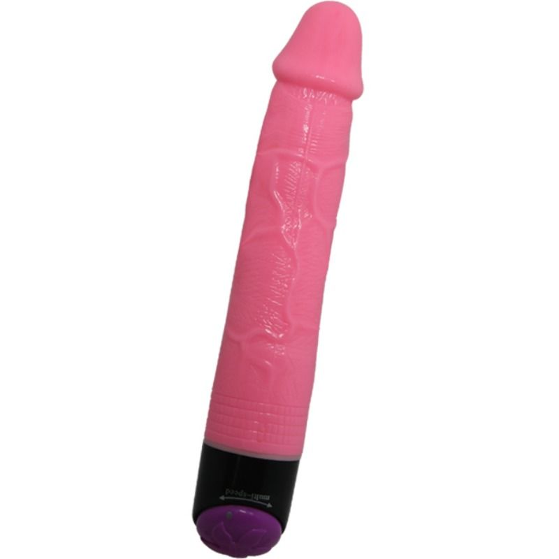 COLORFUL SEX VIBRATORE REALISTICO ROSA 23 CM