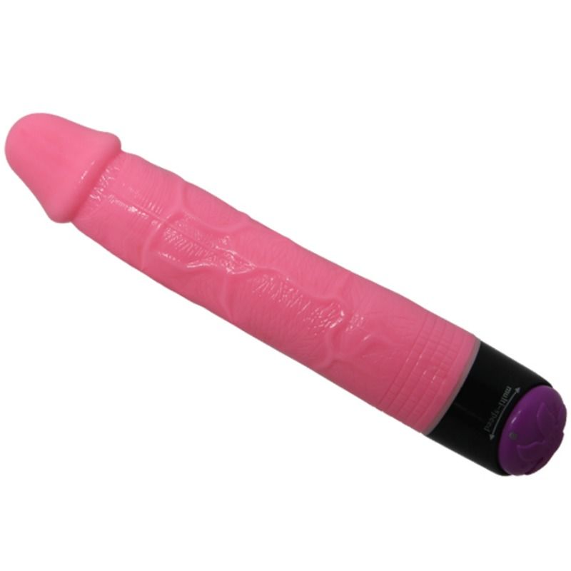 COLORFUL SEX VIBRATORE REALISTICO ROSA 23 CM