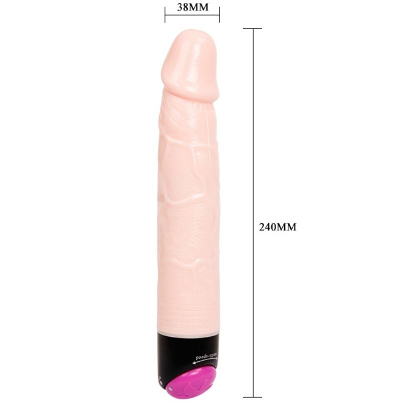 COLORFUL SEX  VIBRAZIONE Y ROTACION 24 CM