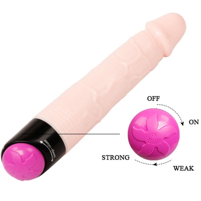 COLORFUL SEX  VIBRAZIONE Y ROTACION 24 CM
