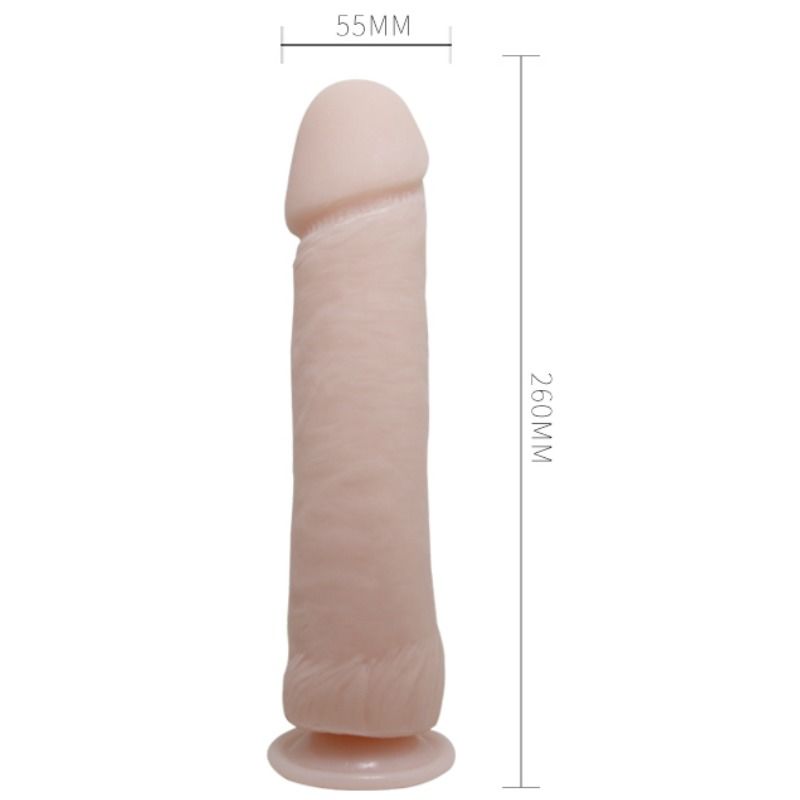 DILDO VIBRANTE REALISTICO NATURALE THE BIG - 26 CM
