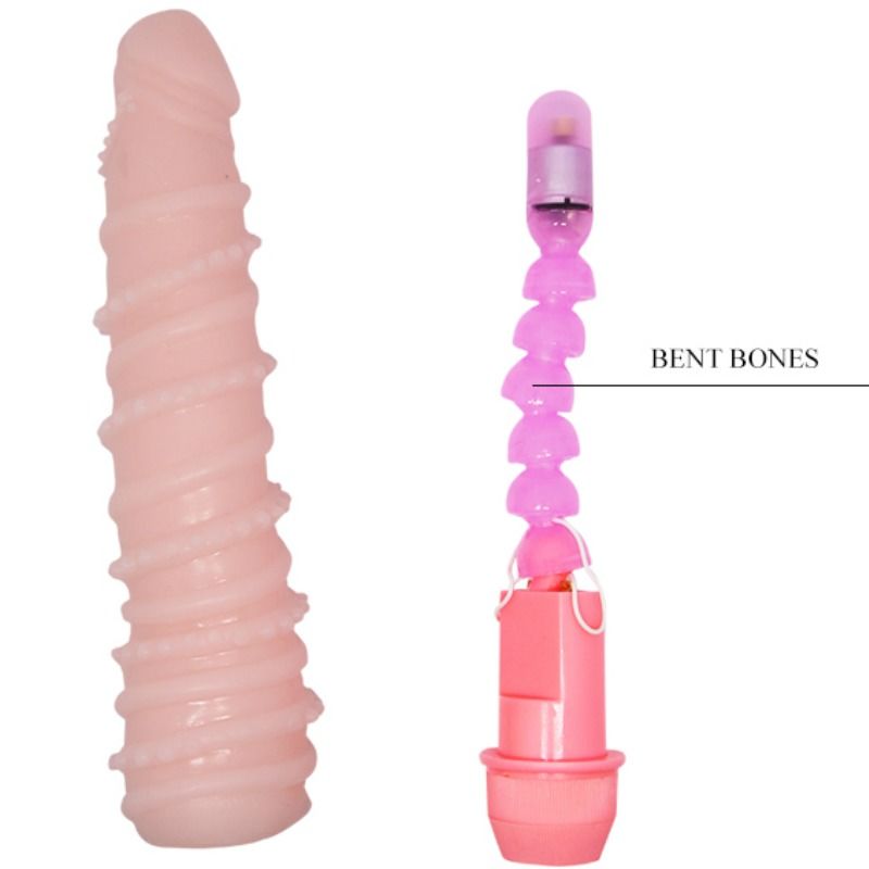 VIBRATORE A SPIRALE FLEXI VIBE SENSUAL - 19.5 CM