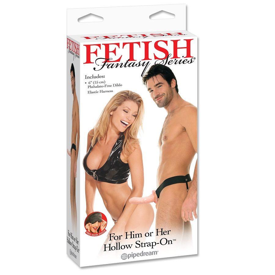 IMBRACATURA CON DILDO CAVO PER COPPIE FETISH FANTASY SERIES FLRSH DREAM