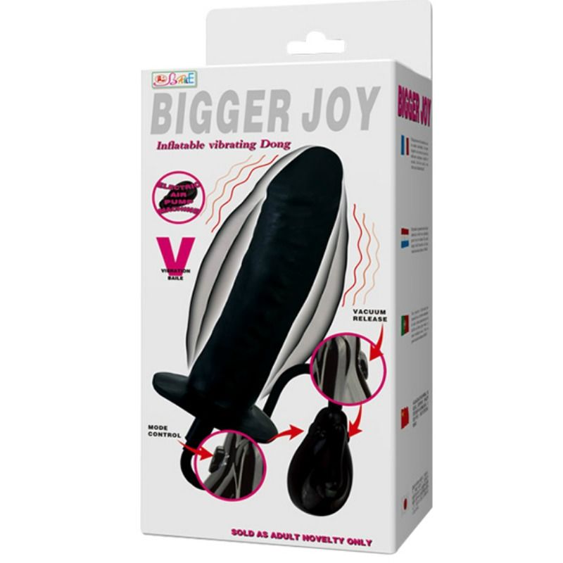 DILDO CON VIBRAZIONE BIGGER JOY - 16 CM