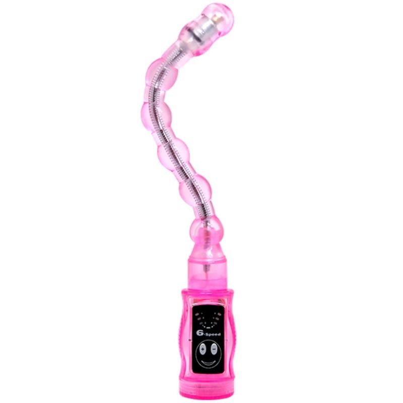 STIMOLATORE 6 VELOCITA DISTORTION COLORE ROSA