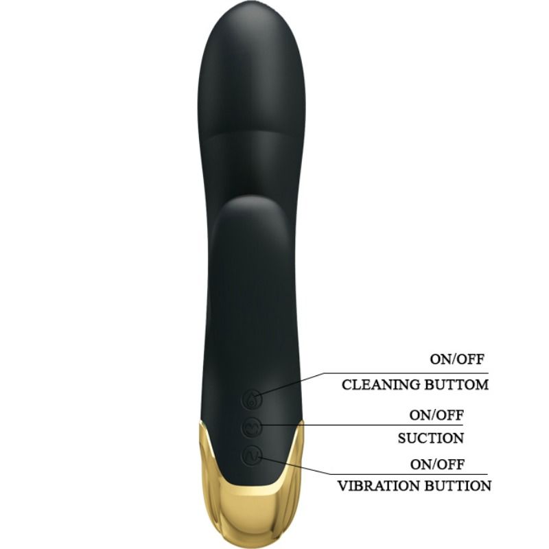 STIMOLATORE SUCCHIATA E VIBRAZIONE PRETTY LOVE SMART NAUGHTY PLAY