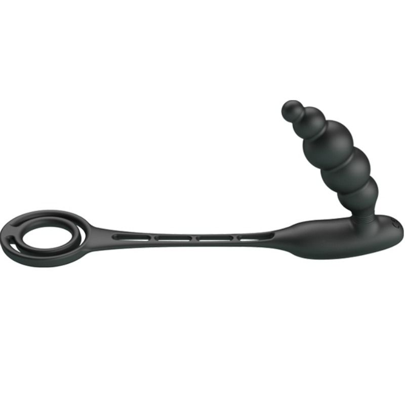 PRETTY LOVE BOTTOM - ANELLI PENE CON PLUG VIBRATORE