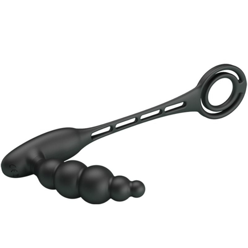 PRETTY LOVE BOTTOM - ANELLI PENE CON PLUG VIBRATORE