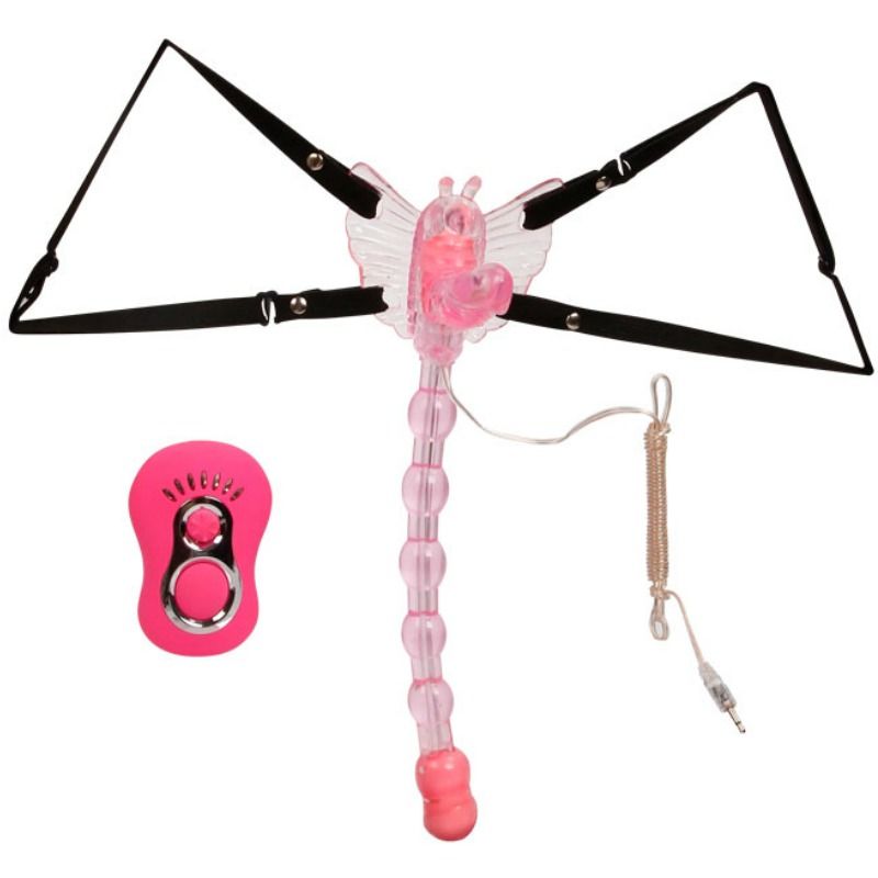 IMBRACATURA STRAP-ON A FARFALLA BAILE