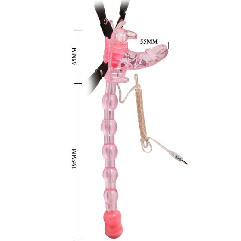IMBRACATURA STRAP-ON A FARFALLA BAILE
