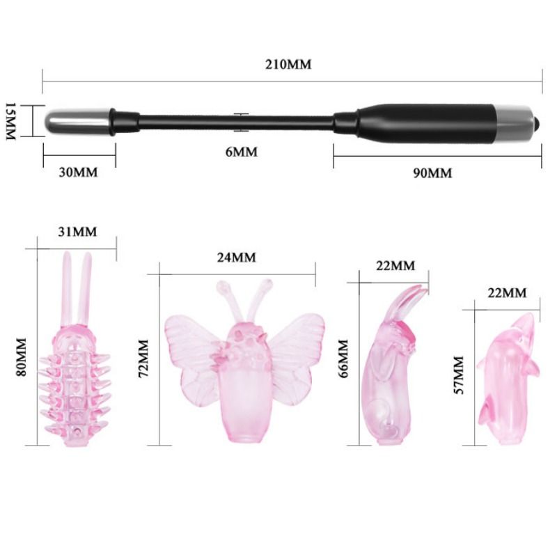 STIMOLATORE CON VIBRAZIONE - WIZARD MAGIC WAND