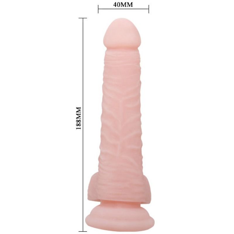 BAILE SUPER DILDO REALISTICO NATURALE 18.8 CM
