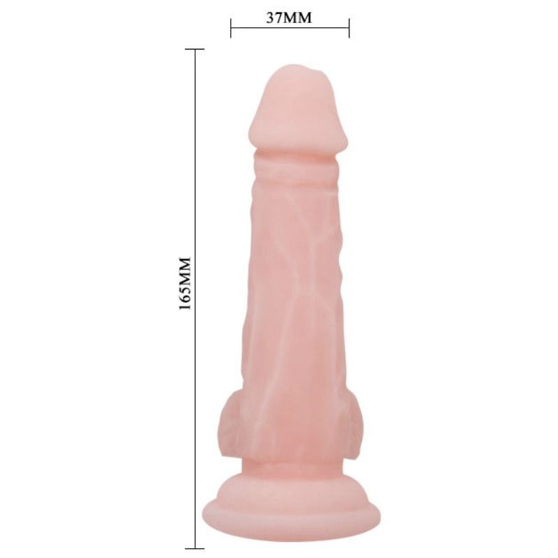 BAILE SUPER DILDO REALISTICO NATURALE 16.5 CM