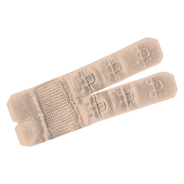 BYEBRA - PROLUNGA PER REGGISENO FLESSIBILE 2 GANCI NUDE 4UDS