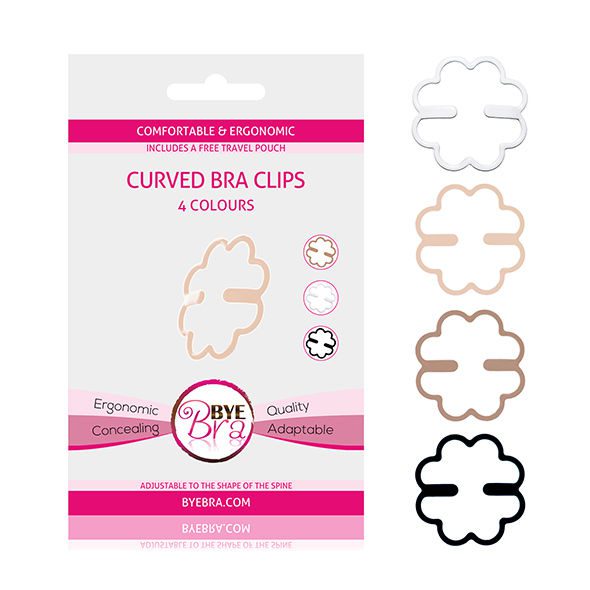 BYEBRA - CLIP PER REGGISENO CURVO