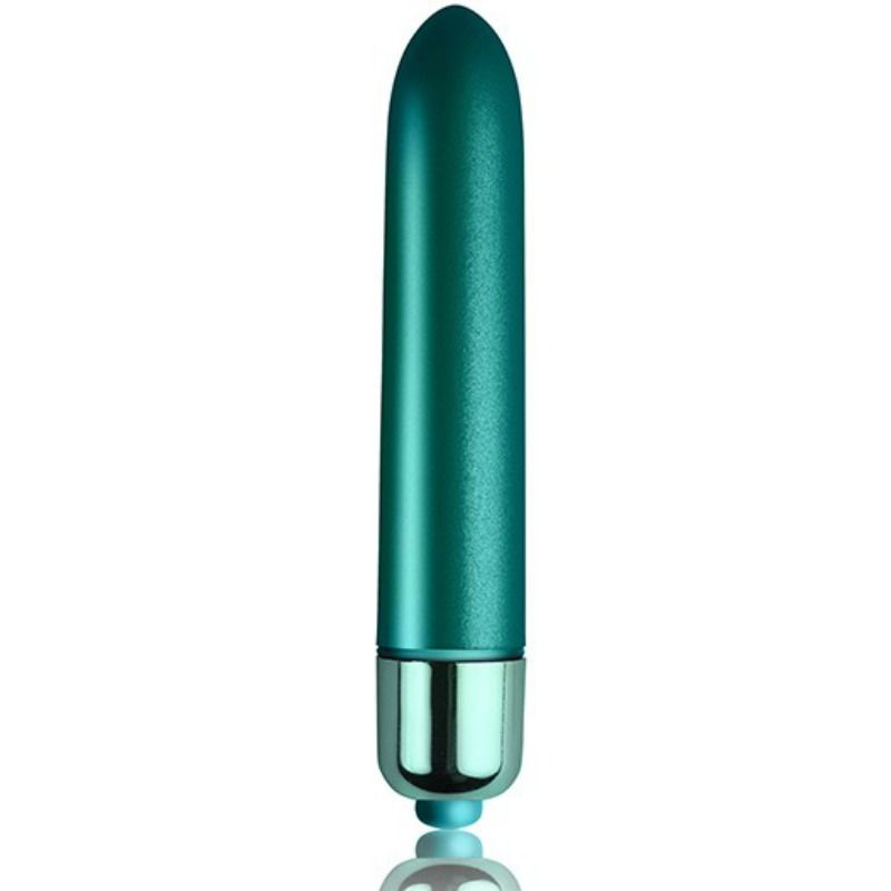 MINI VIBRATORE ROCKS-OFF VERDE SMERALDO