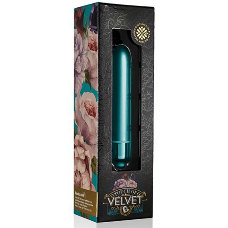 MINI VIBRATORE ROCKS-OFF VERDE SMERALDO