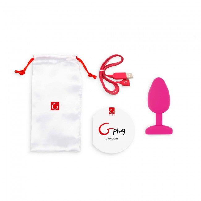 PLUG ANALE 3,9 CM - FUCSIA
