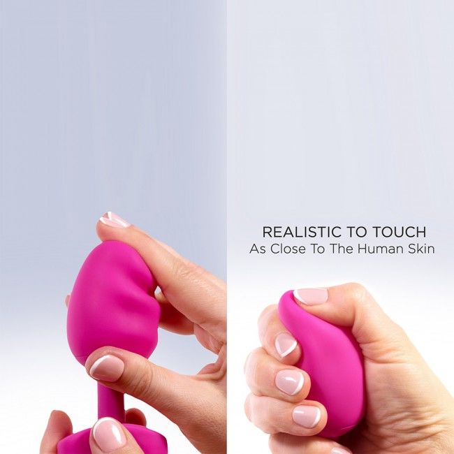 PLUG ANALE 3,9 CM - FUCSIA
