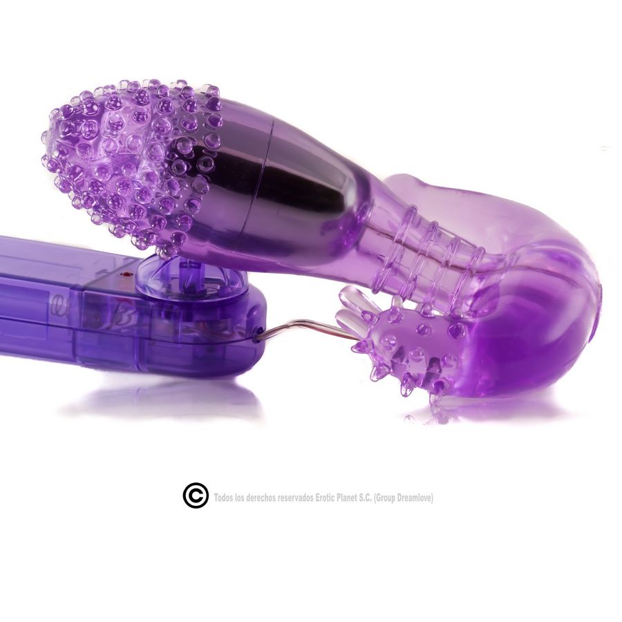 STIMOLATORE  LILLA VAGINALE E ANALE CON VIBRAZIONE