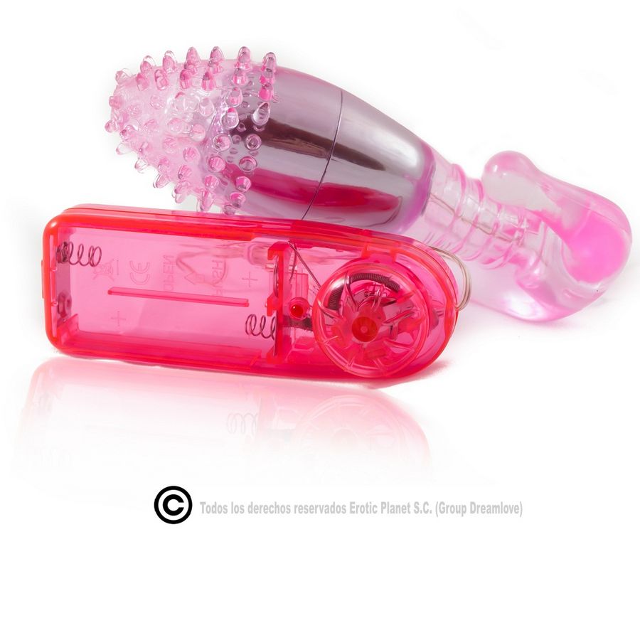 STIMOLATORE VAGINALE E ANALE CON VIBRAZIONE