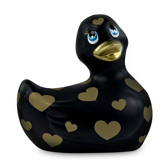 ANATRA VIBRANTE DUCKIE 2.0 ROMANCE (NERO E ORO)