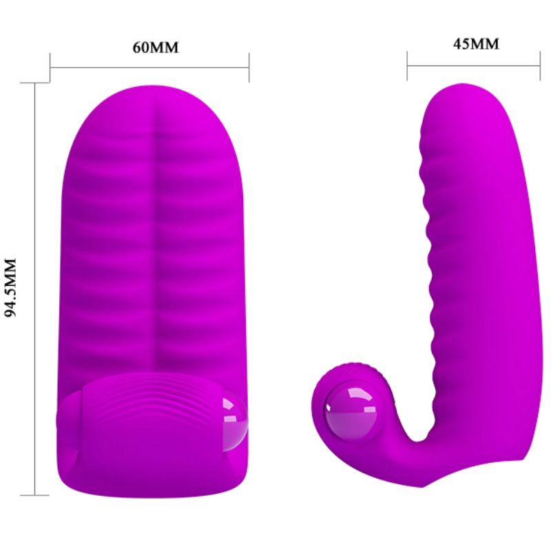 STIMOLATORE DITALE PRETTY LOVE ABBOTT - LILLA