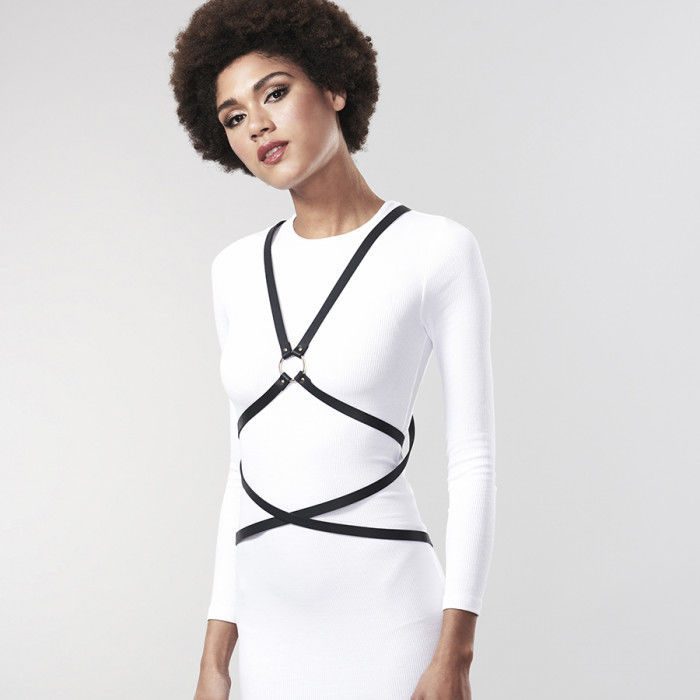 IMBRACATURA MULTIFUNZIONE BIJOUX INDISCRETS MAZE NERA